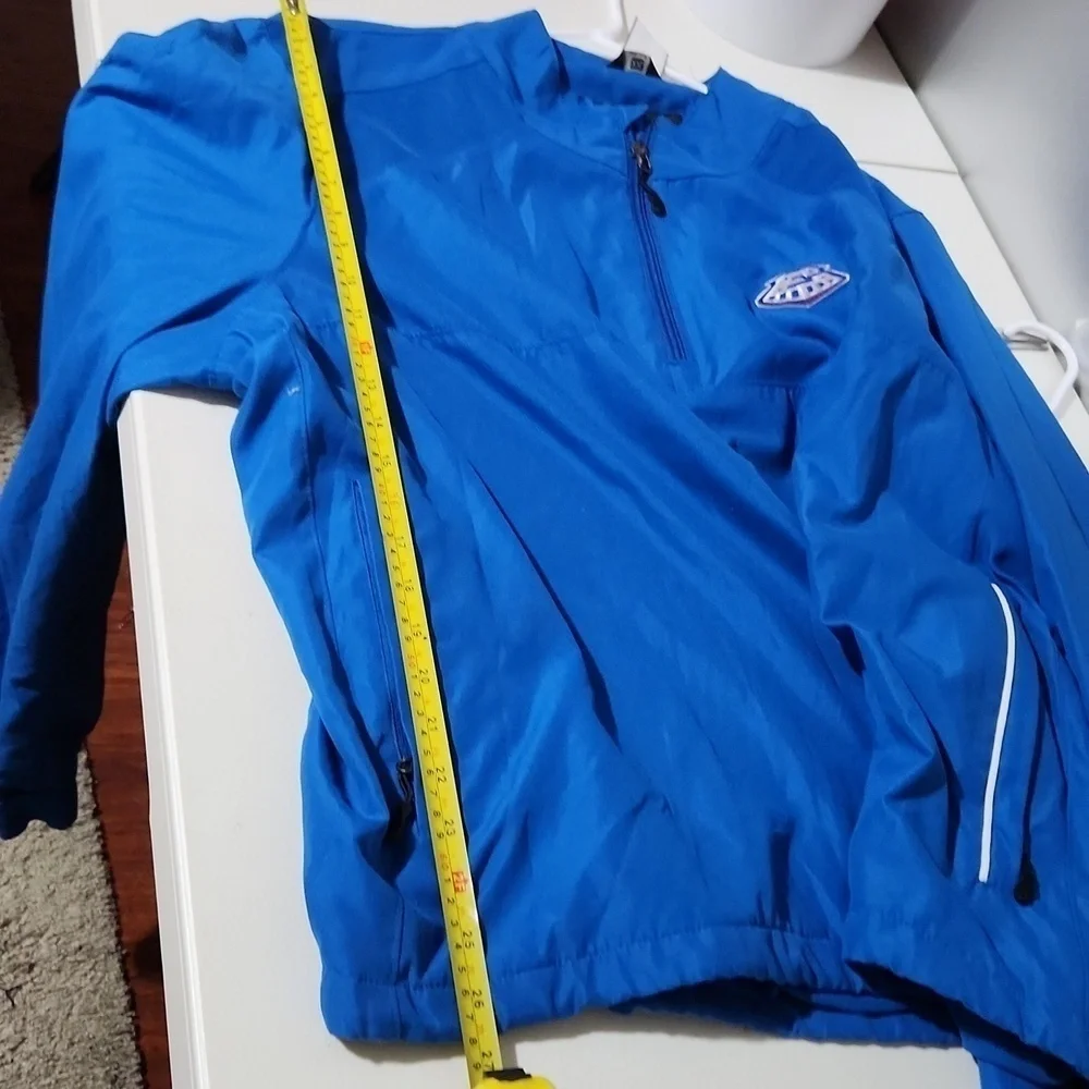 WP Golf Jacket Mens Weatherproof Wind Breaker Size XXL Blue